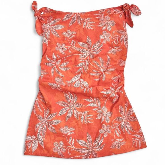 Peppermayo Orange Floral Mini Dress - Picture 3 of 8